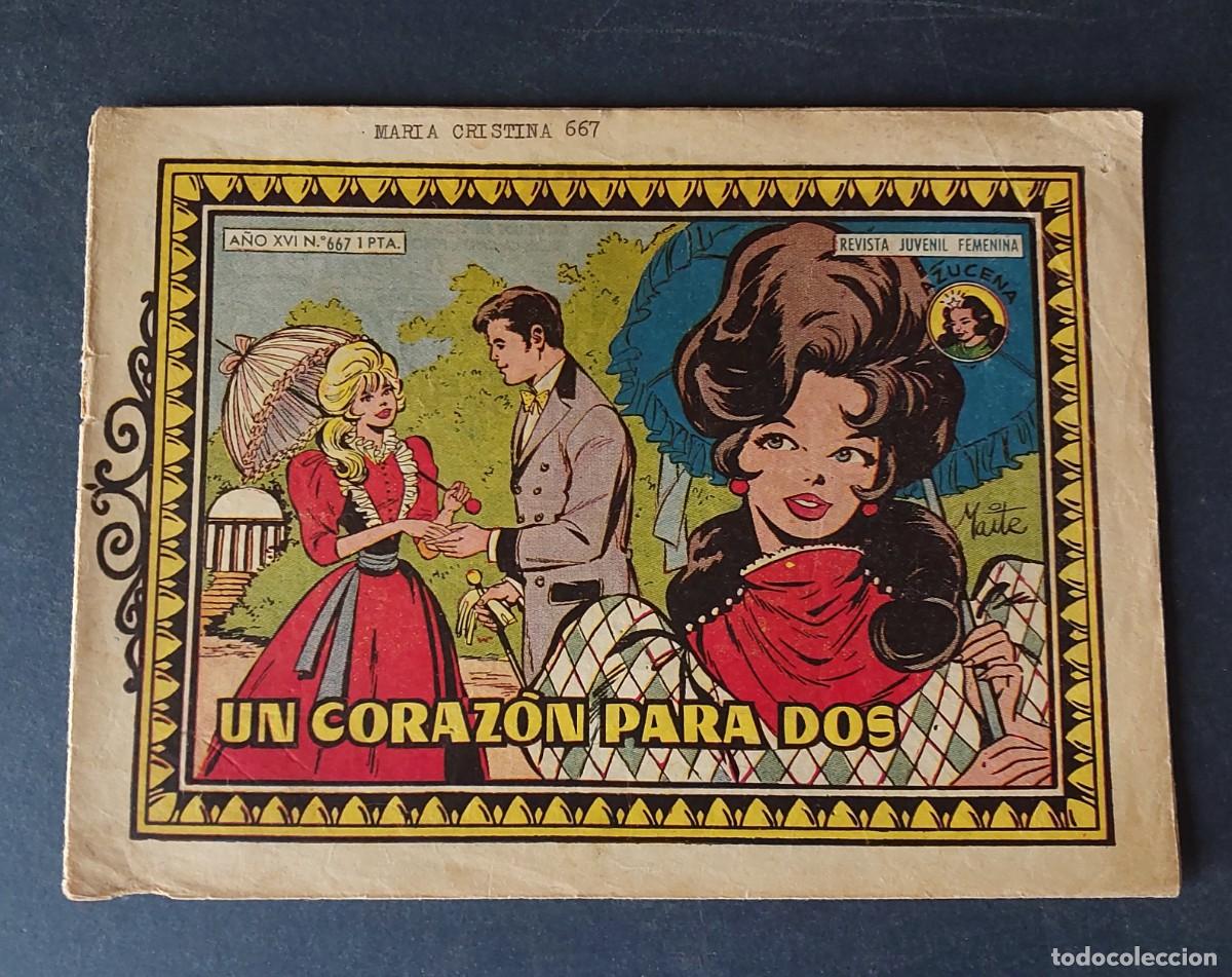 Tebeos: Colecci&oacute;n Azucena N&ordm; 667 Ref C-30
