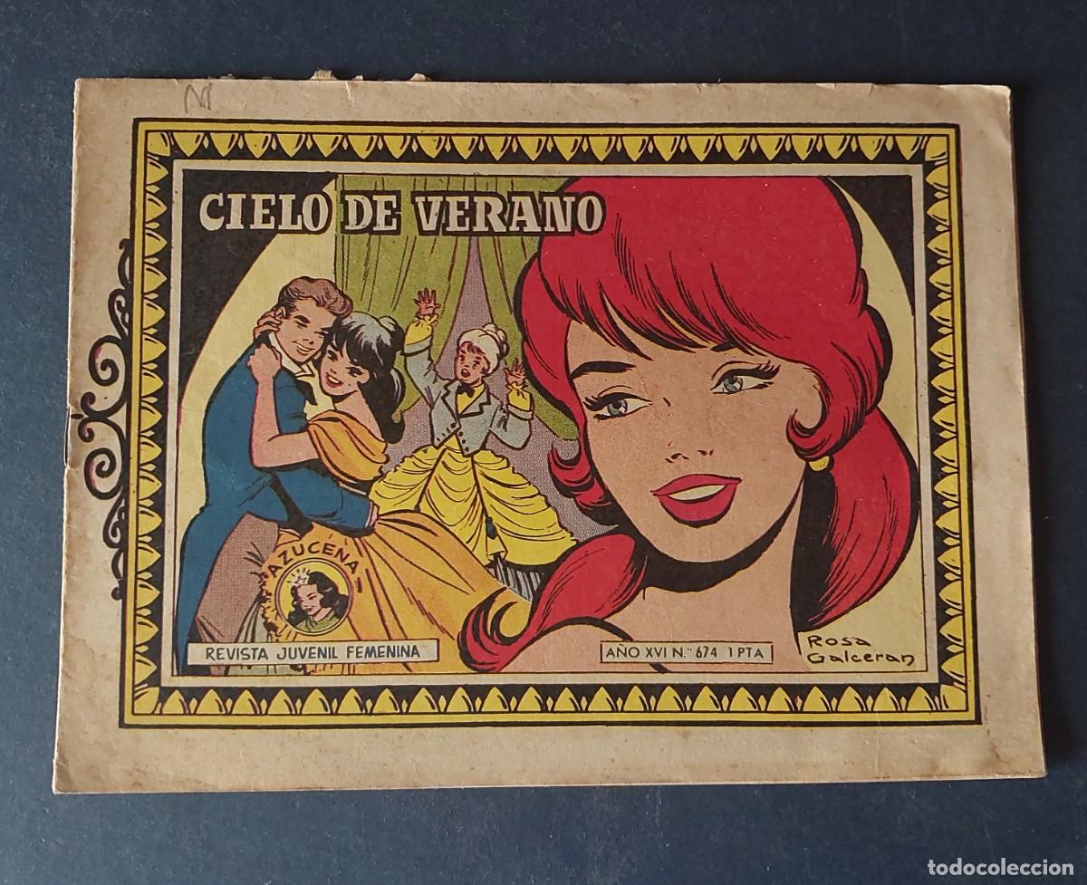 Tebeos: Colecci&oacute;n Azucena N&ordm; 674 Ref C-30