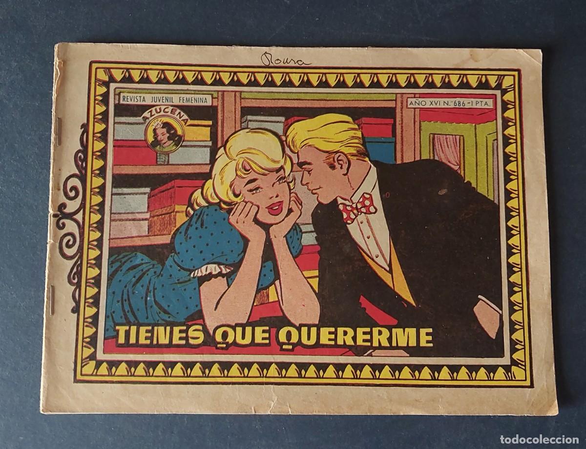 Tebeos: Colecci&oacute;n Azucena N&ordm; 686 Ref C-30