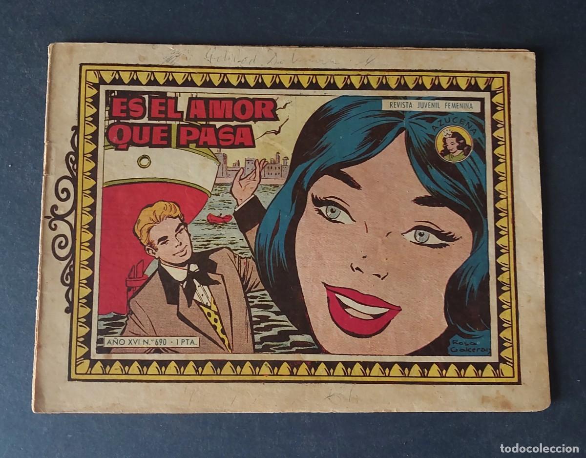 Tebeos: Colecci&oacute;n Azucena N&ordm; 690 Ref C-30