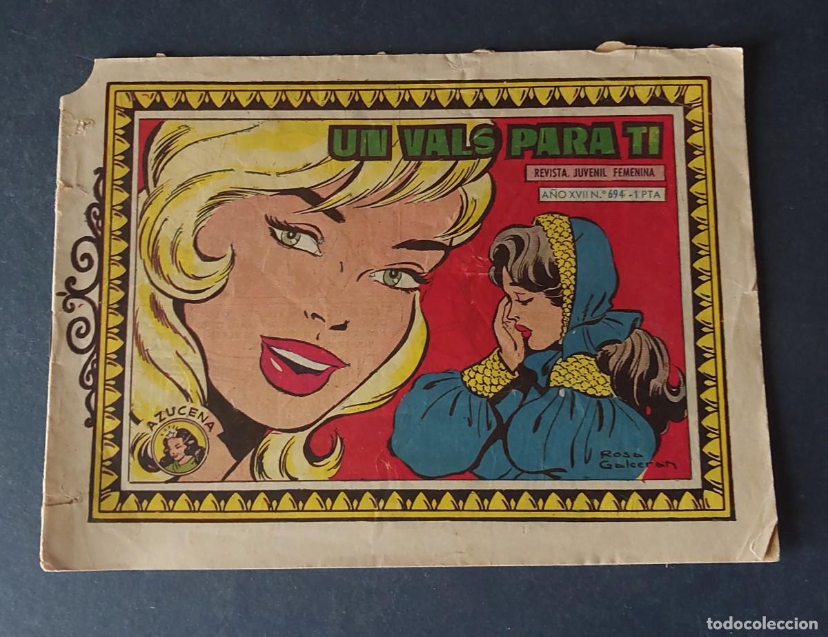 Tebeos: Colecci&oacute;n Azucena N&ordm; 694 Ref C-30