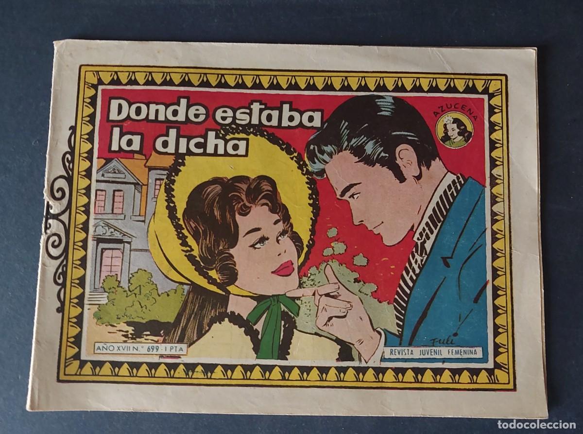 Tebeos: Colecci&oacute;n Azucena N&ordm; 699 Ref C-30
