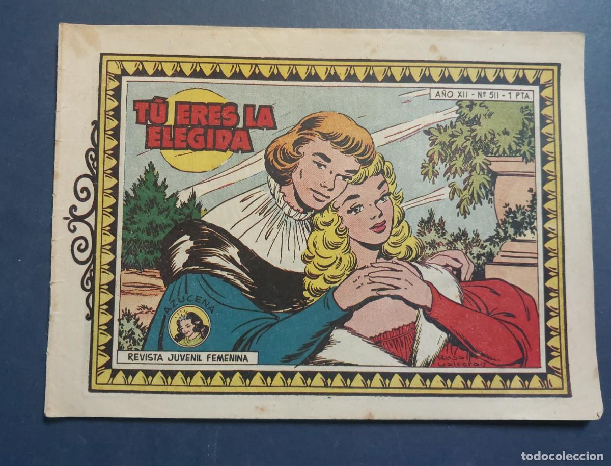 Tebeos: Colecci&oacute;n Azucena N&ordm; 511 Ref C-30