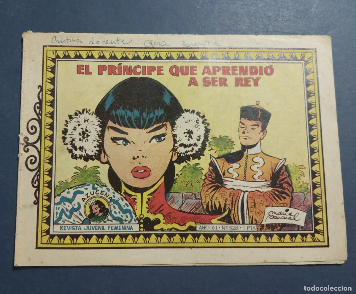 Tebeos: Colecci&oacute;n Azucena N&ordm; 528 Ref C-30