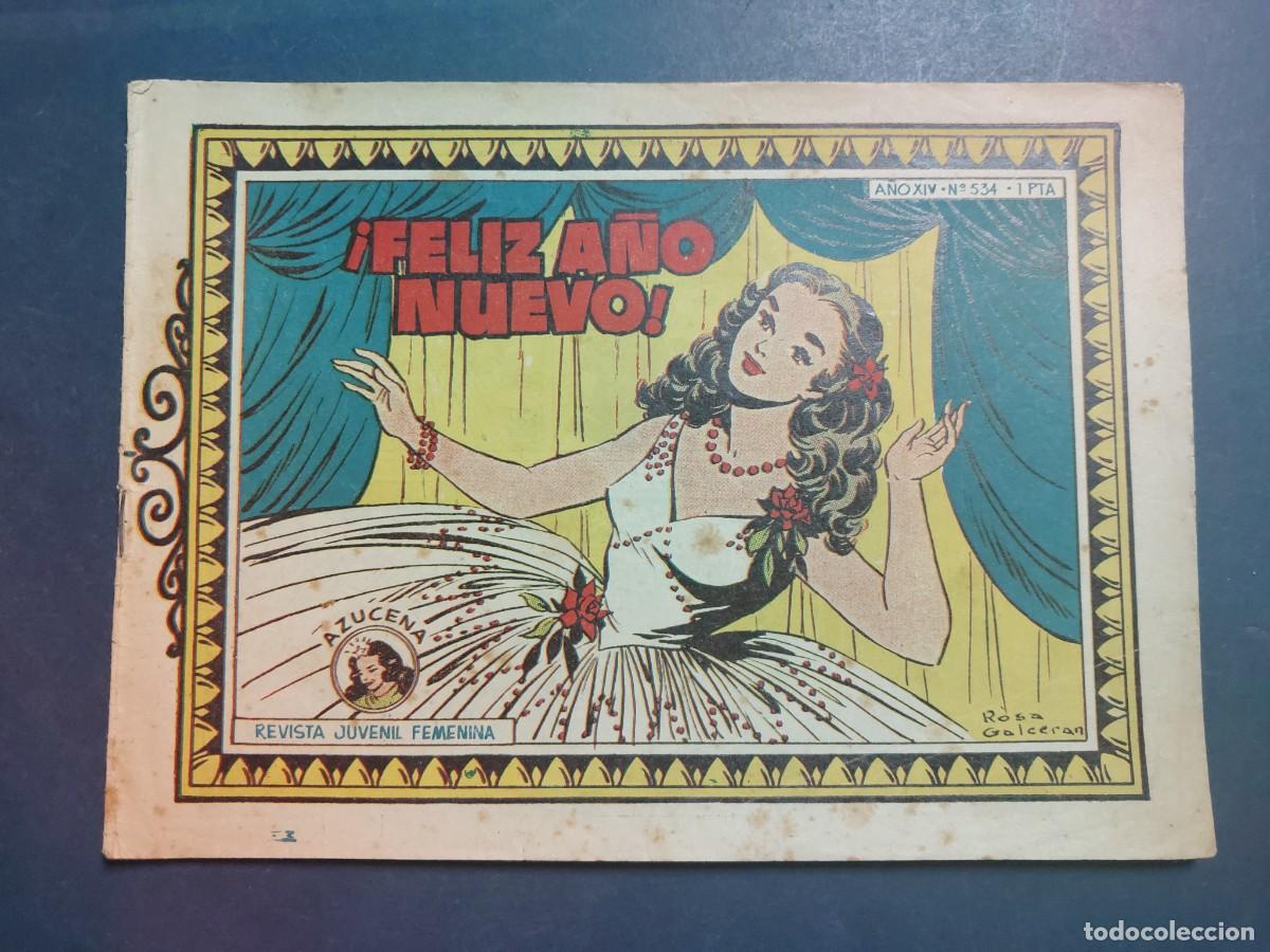 Tebeos: Colecci&oacute;n Azucena N&ordm; 534 Ref C-30