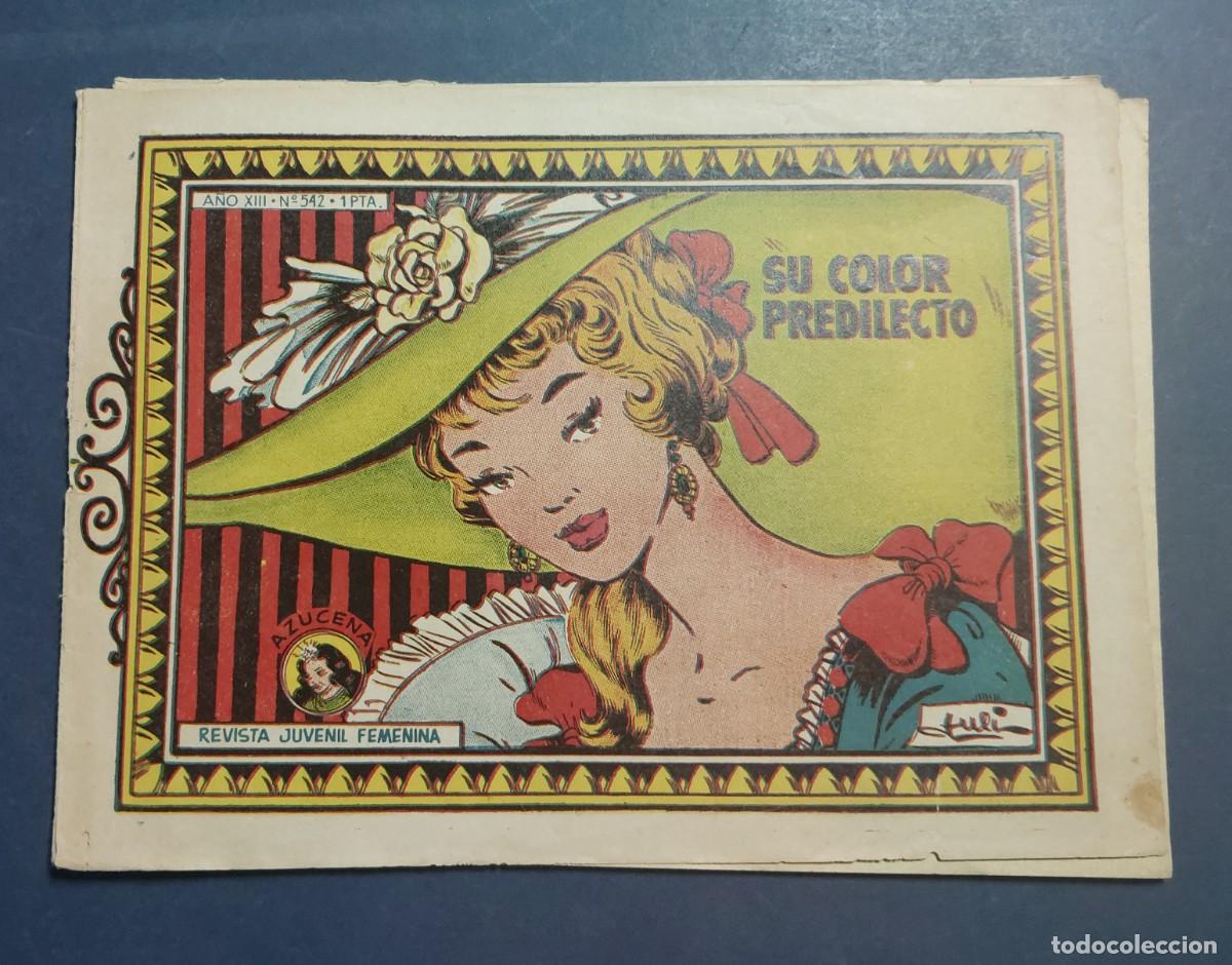 Tebeos: Colecci&oacute;n Azucena N&ordm; 542 Ref C-30