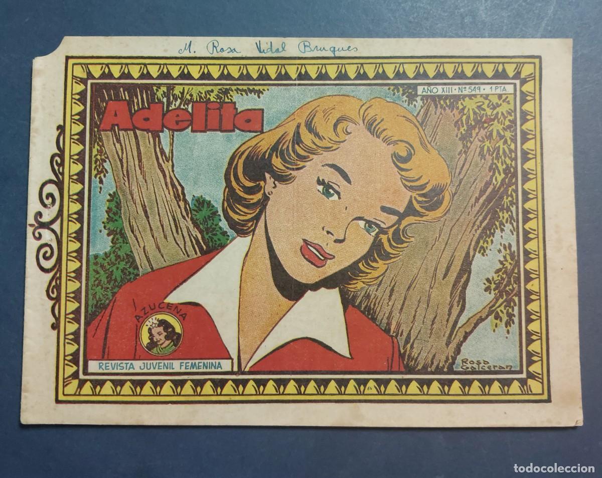 Tebeos: Colecci&oacute;n Azucena N&ordm; 549 Ref C-30