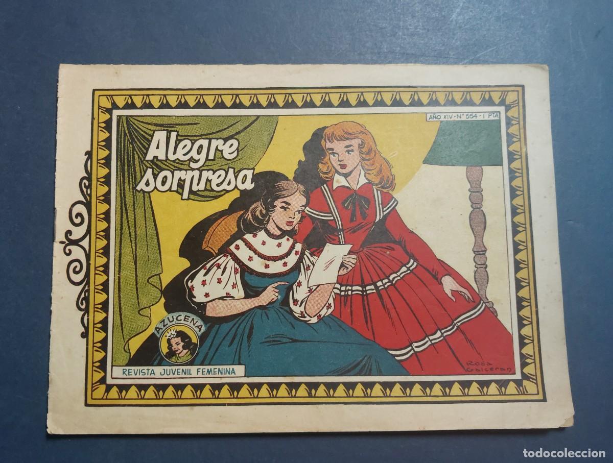 Tebeos: Colecci&oacute;n Azucena N&ordm; 554 Ref C-30