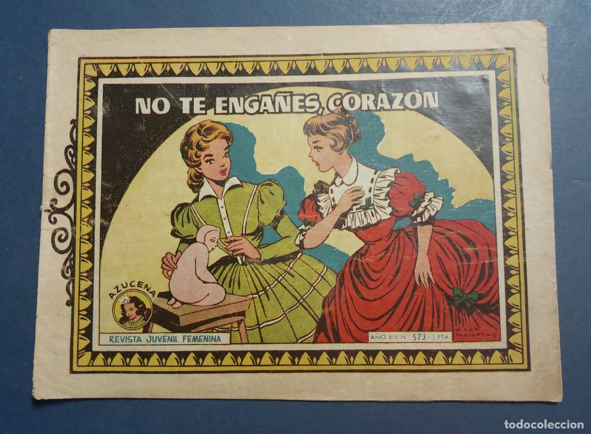 Tebeos: Colecci&oacute;n Azucena N&ordm; 573 Ref C-30