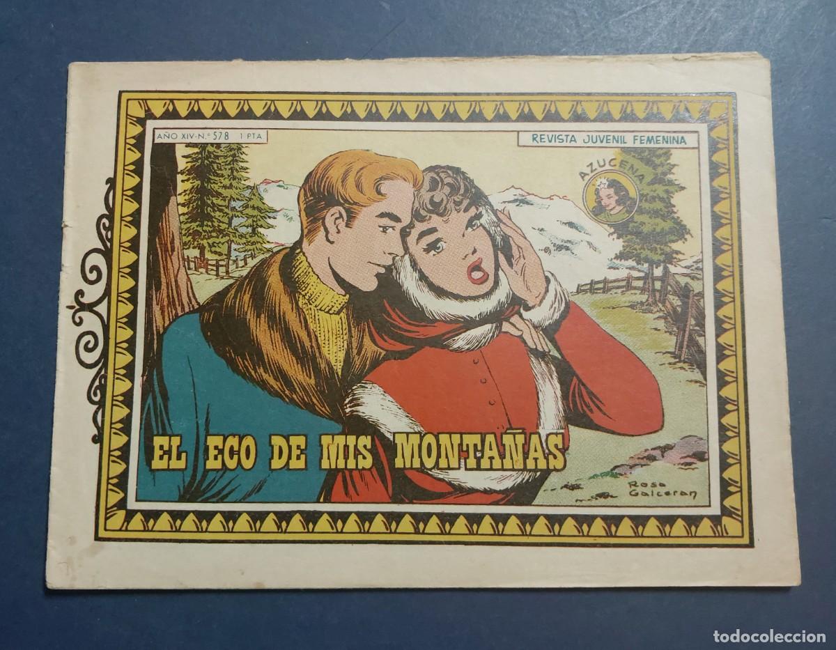 Tebeos: Colecci&oacute;n Azucena N&ordm; 578 Ref C-30