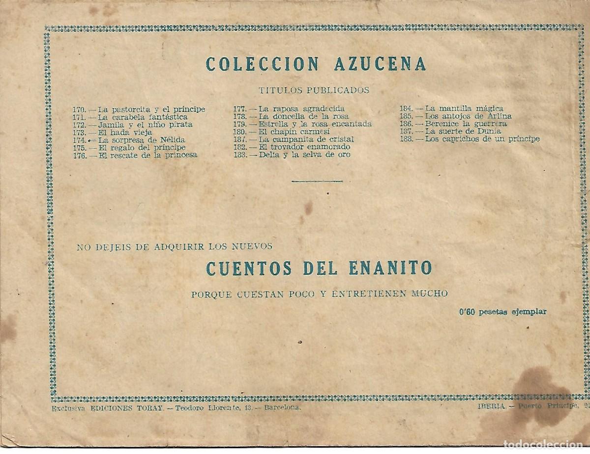 Tebeos: COLECCION AZUCENA - NUMERO 188 - Foto 2