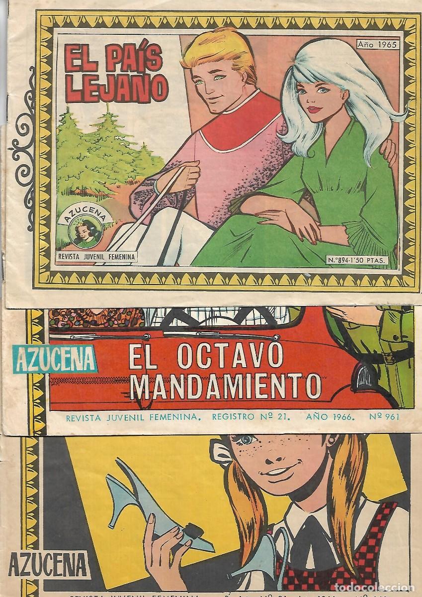 Comics: COLECCION AZUCENA - OCHO TEBEOS DIFERENTES