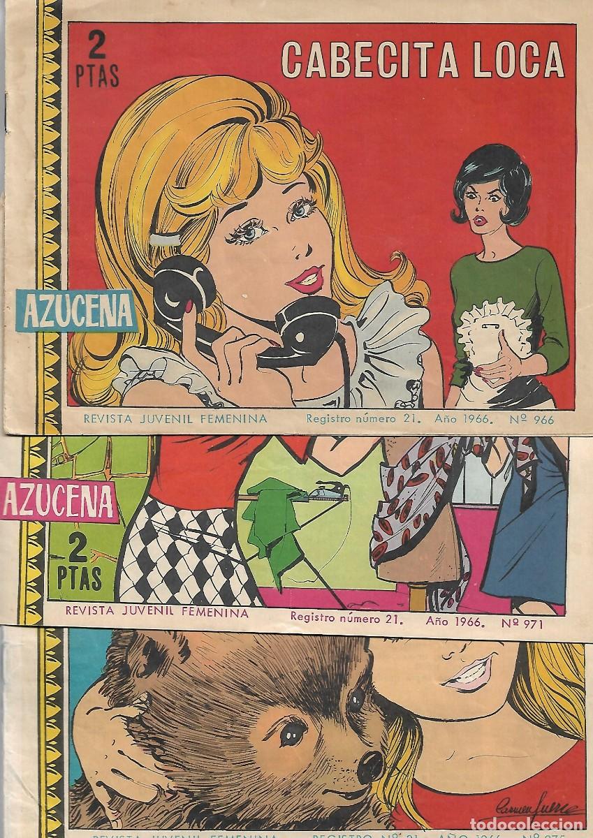 Tebeos: COLECCION AZUCENA - OCHO TEBEOS DIFERENTES - Foto 2