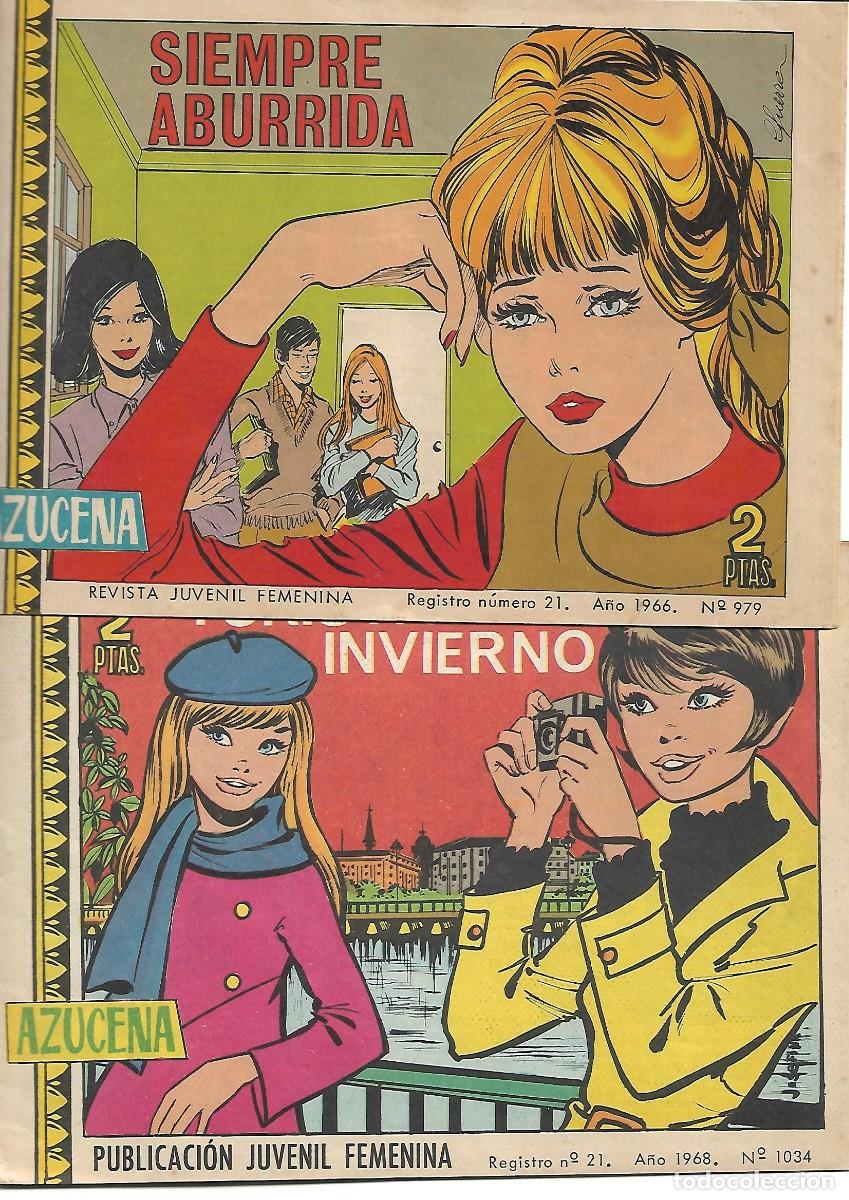 Tebeos: COLECCION AZUCENA - OCHO TEBEOS DIFERENTES - Foto 3