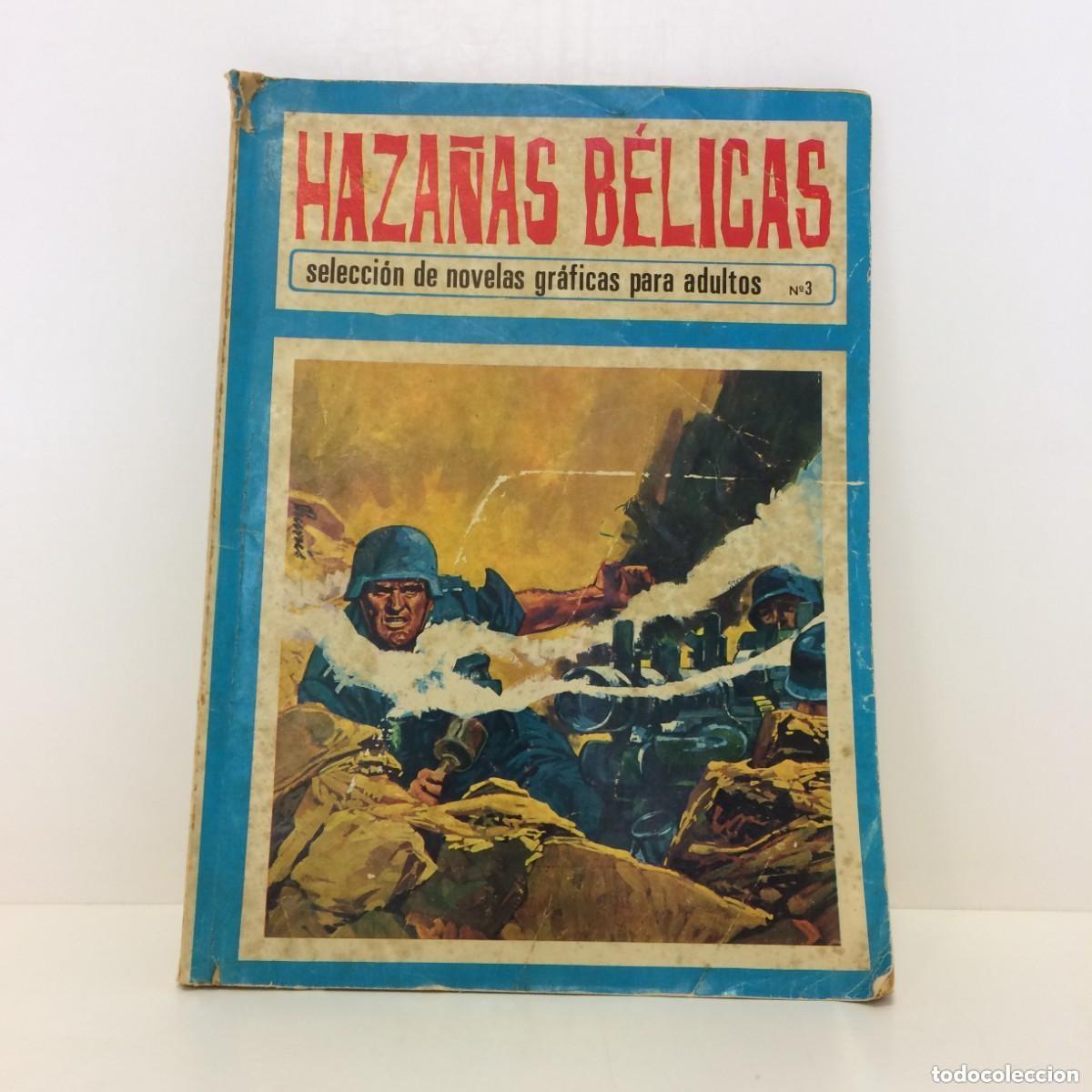Tebeos: COMIC: HAZA&Ntilde;AS BELICAS N&ordm; 3 SELECCION DE NOVELAS GRAFICAS - TORAY 1972