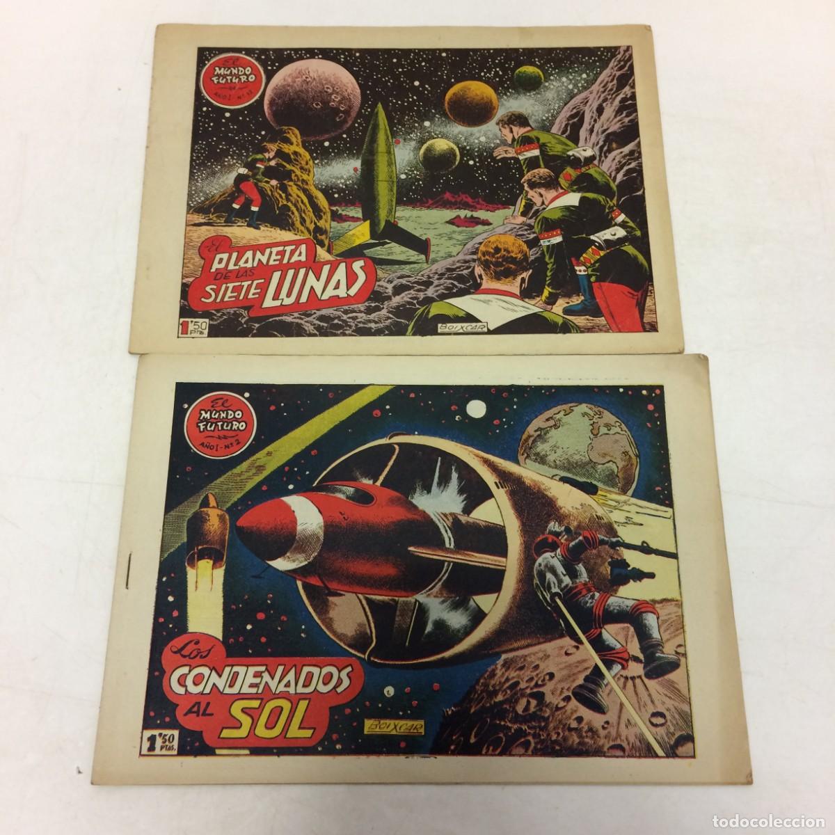 Tebeos: Lote de 2 Comics Editorial Toray - El mundo Futuro - Numeros 2 y 12 - Boixcar
