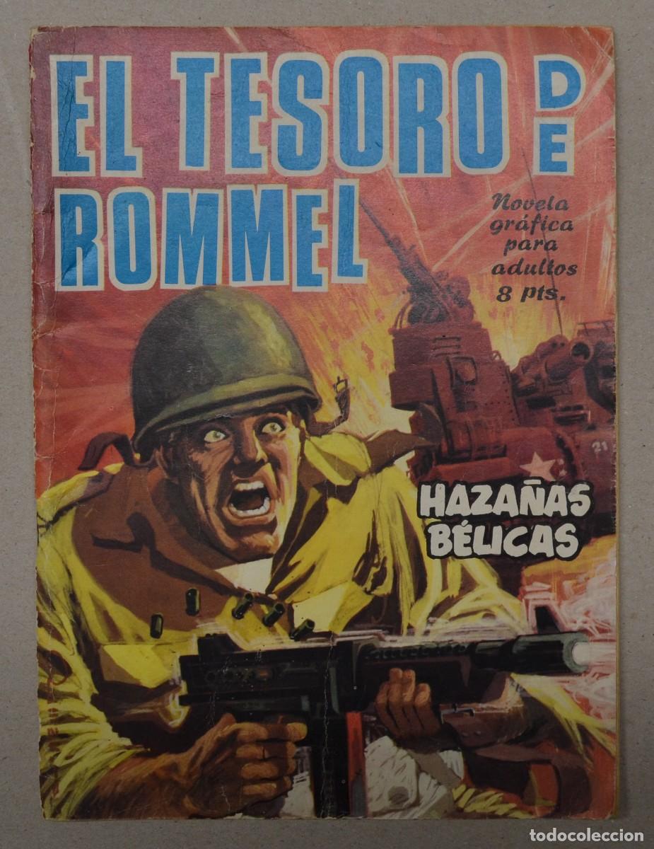 Tebeos: HAZA&Ntilde;AS B&Eacute;LICAS 114 - EL TESORO DE ROMMEL - EDICIONES TORAY - LOTE 001