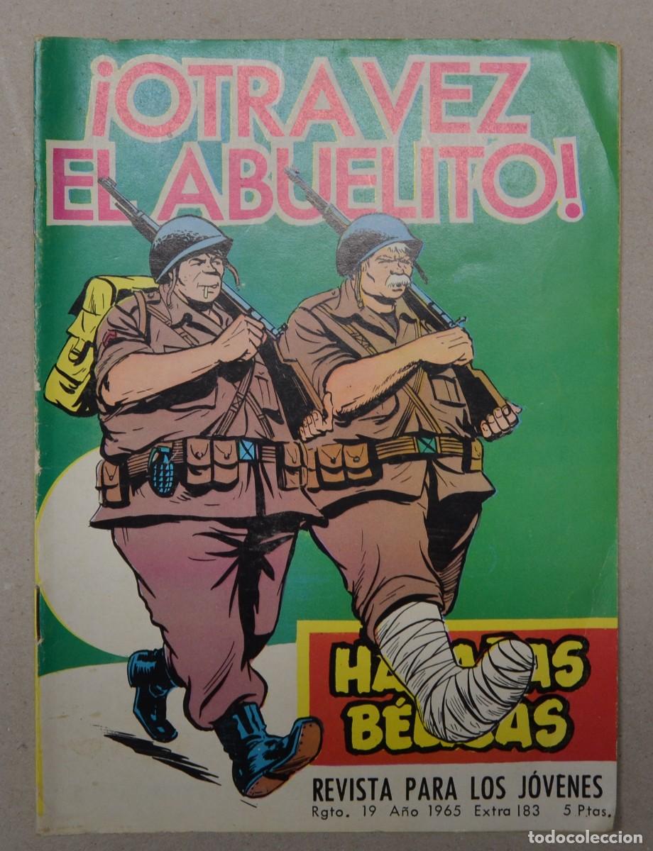 Tebeos: HAZA&Ntilde;AS B&Eacute;LICAS 183 - OTRA VEZ EL ABUELITO - EDICIONES TORAY - LOTE 004