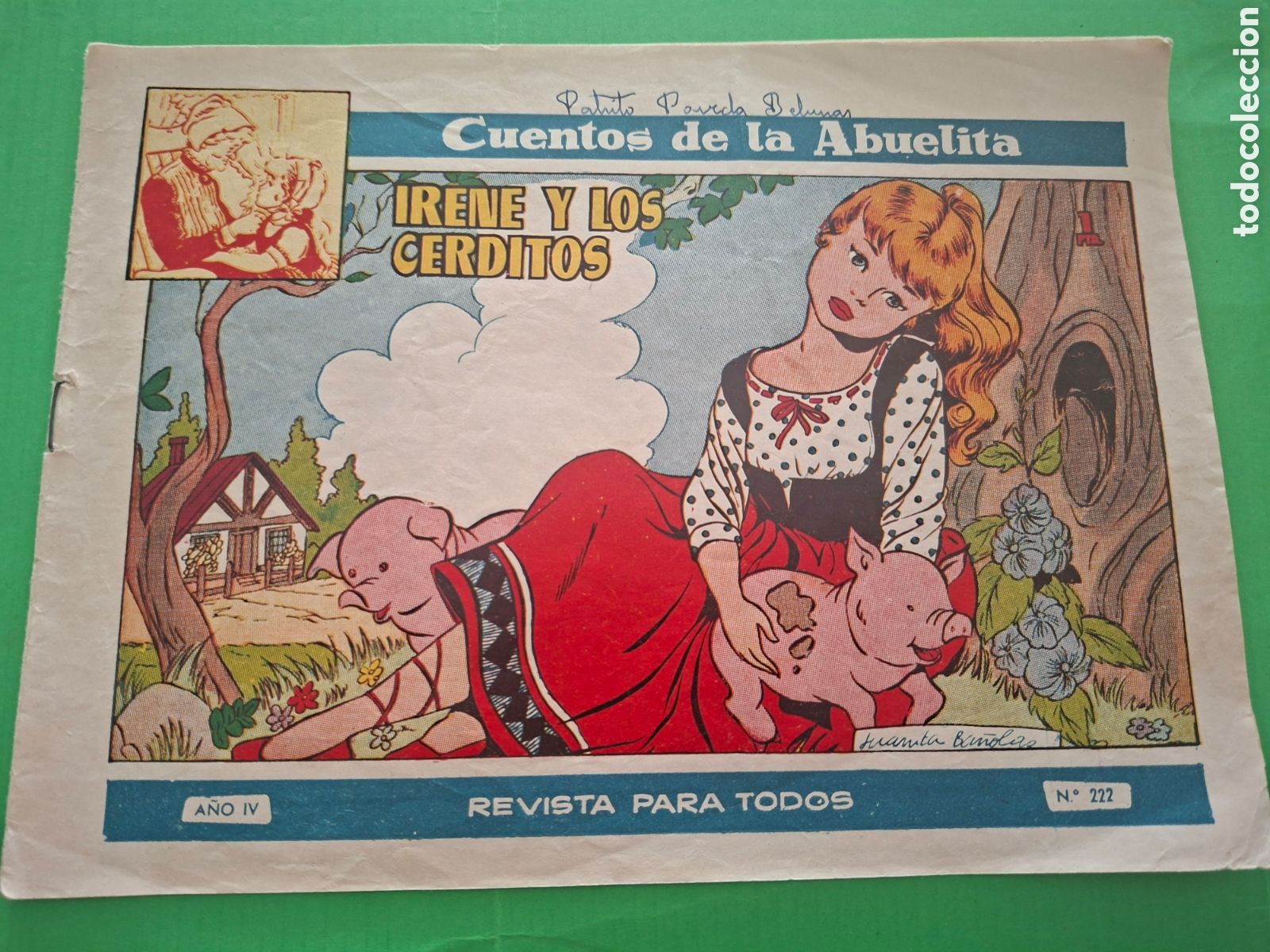 Tebeos: Cuentos de la abuelita n&uacute;mero 222