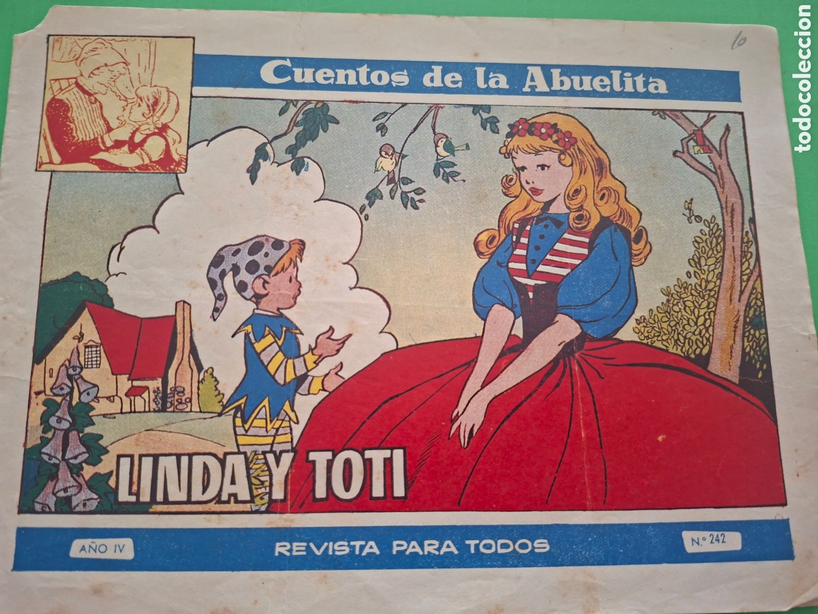 Tebeos: Cuentos de la abuelita n&uacute;mero 242