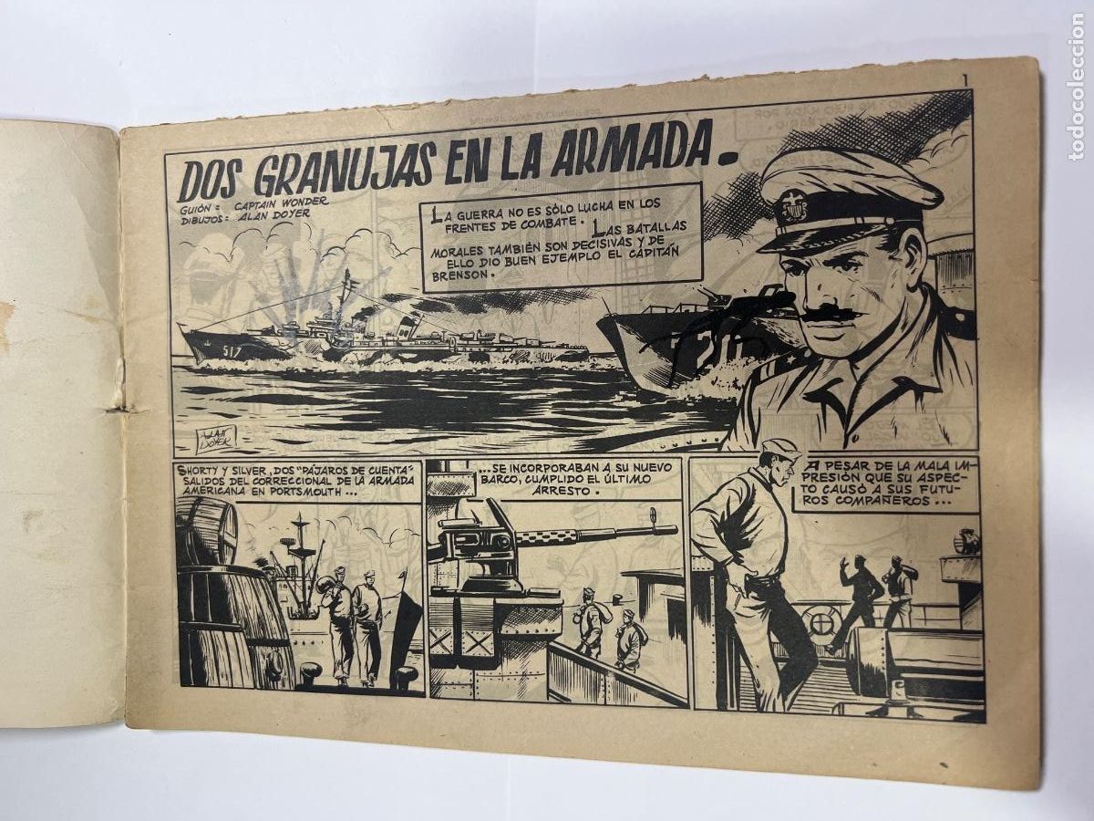 Tebeos: HAZA&Ntilde;AS B&Eacute;LICAS. N&deg; EXTRA 130. DOS GRANUJAS EN LA ARMADA. EDICIONES TORAY. - Foto 2