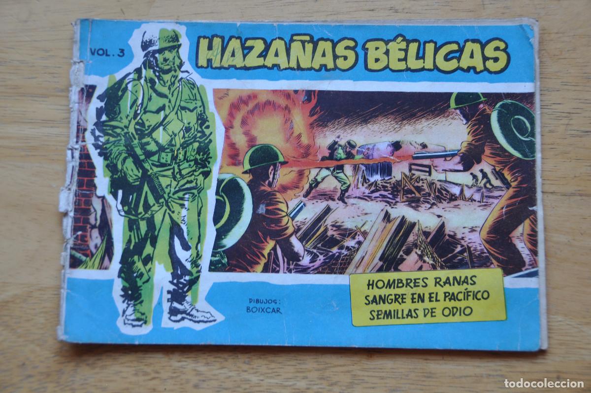 Tebeos: COMIC - HAZA&Ntilde;AS B&Eacute;LICAS VOLUMEN 3 - DIBUJOS BOIXCAR