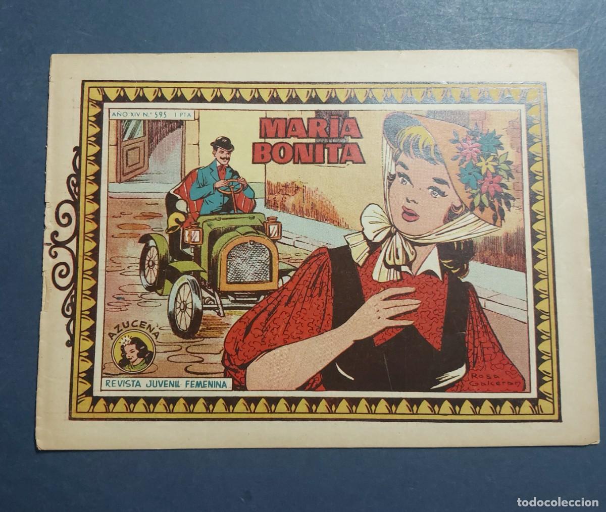 Tebeos: Colecci&oacute;n Azucena N&ordm; 595 Ref C-30 - Foto 1