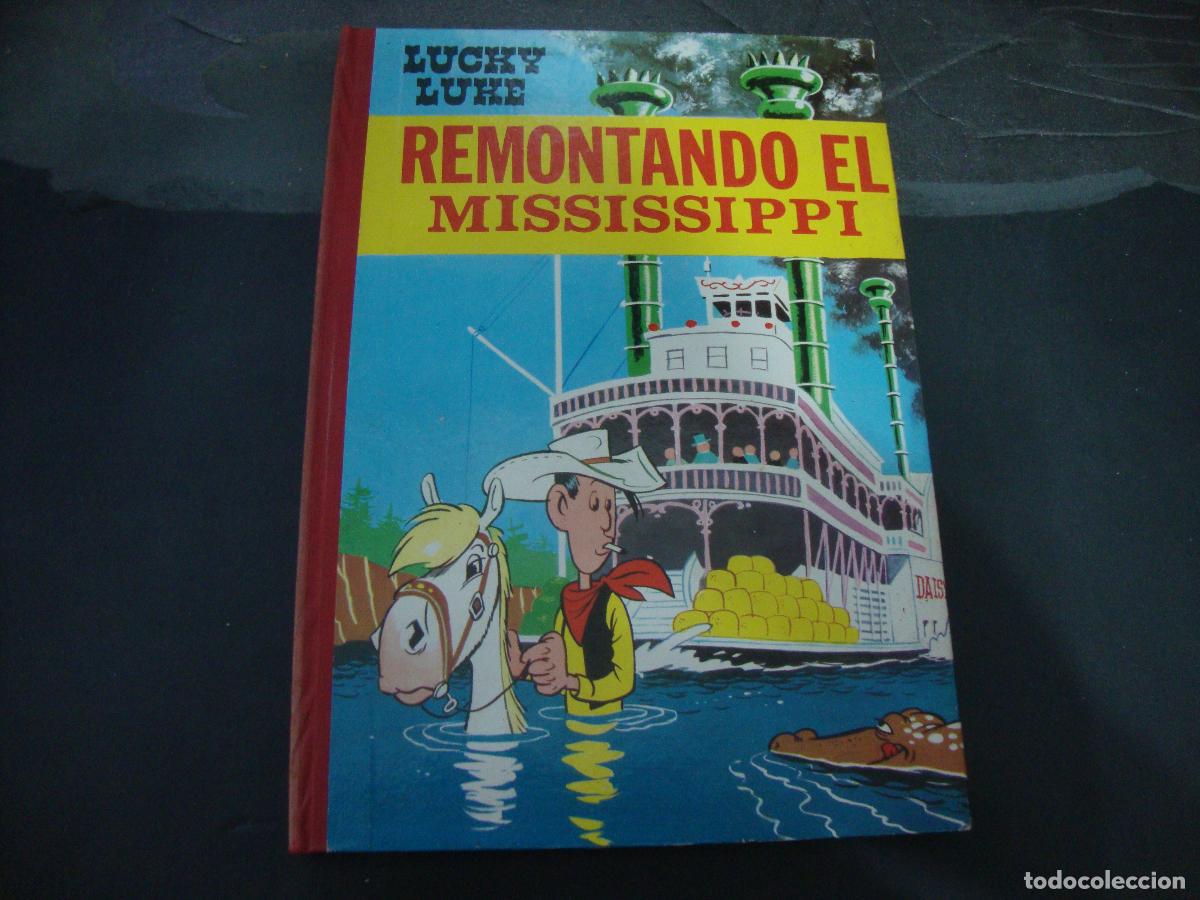 Tebeos: REMONTANDO EL MISSISSIPPI LUCKY LUKE EDITORIAL TORAY 1 EDICION 1968