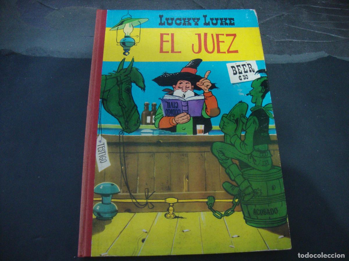 Tebeos: EL JUEZ LUCKY LUKE EDITORIAL TORAY 1 EDICION 1964