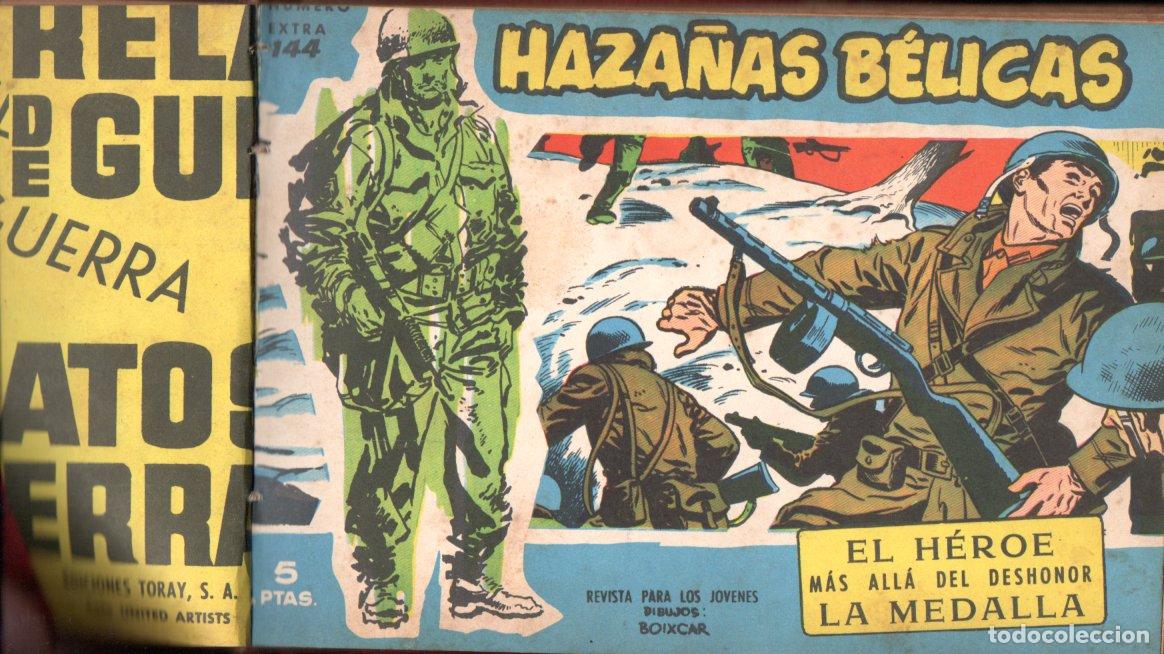 Tebeos: HAZA&Ntilde;AS B&Eacute;LICAS BOIXCAR 10 N&Uacute;MS 138 A 146 Y 148