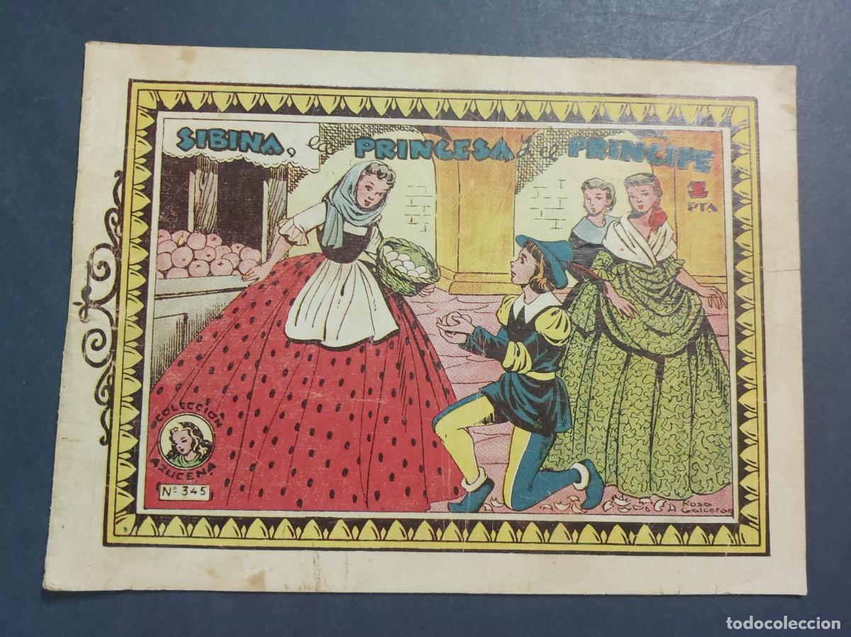 Tebeos: Colecci&oacute;n Azucena N&ordm; 345 Ref C-30