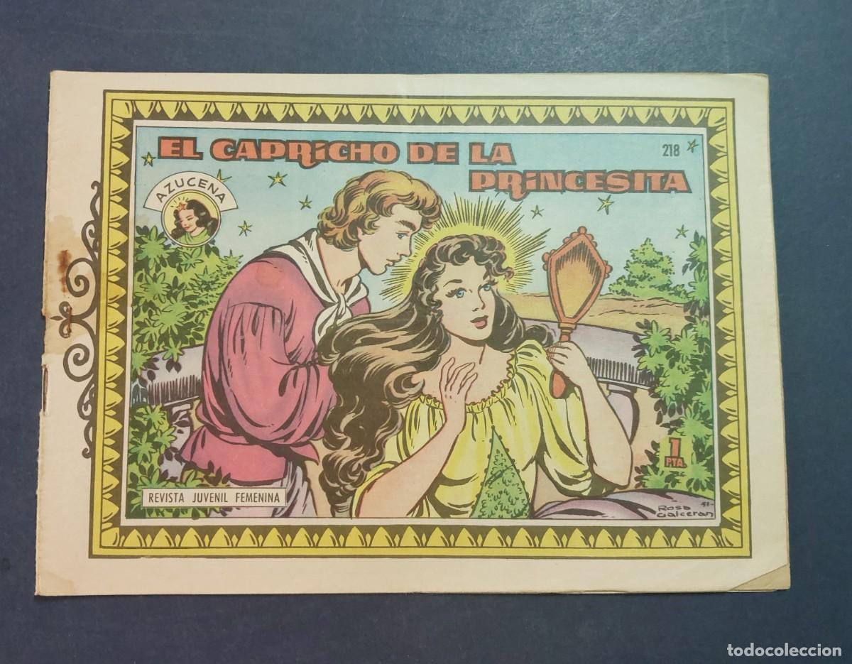 Tebeos: Colecci&oacute;n Azucena N&ordm; 218 Ref C-30