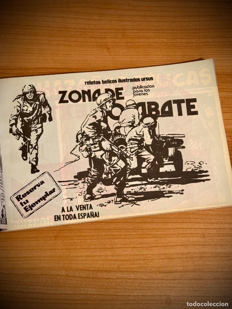 Tebeos: C&Oacute;MIC - Haza&ntilde;as b&eacute;licas (n&uacute;m. 153, 154, 155 y 156) - Foto 3