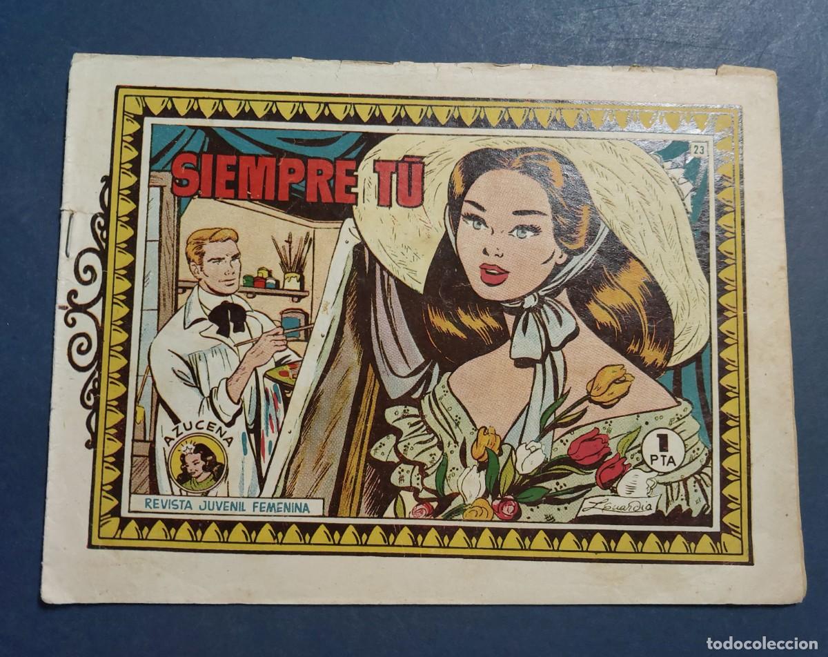 Tebeos: Colecci&oacute;n Azucena N&ordm; 23 Ref C-30