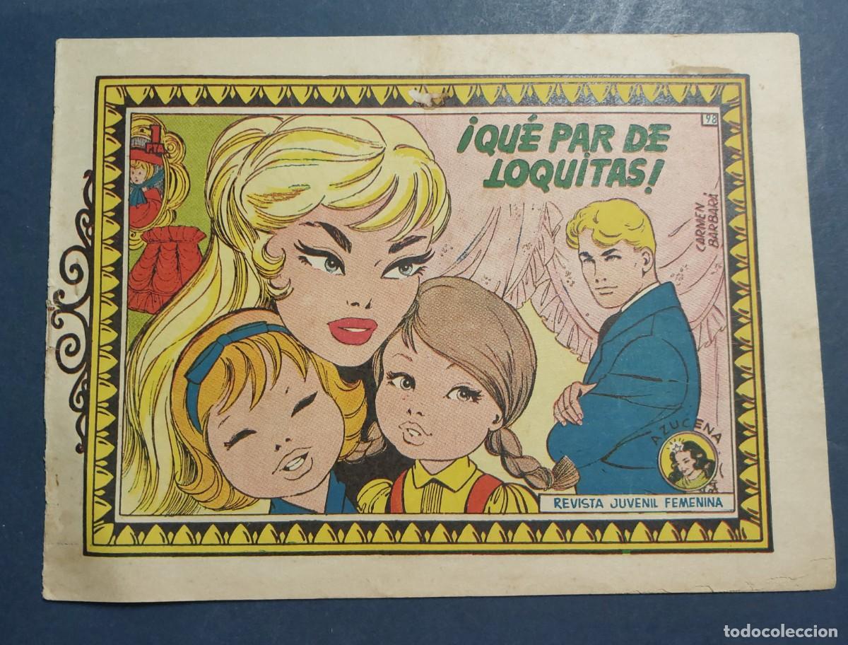 Tebeos: Colecci&oacute;n Azucena N&ordm; 98 Ref C-30