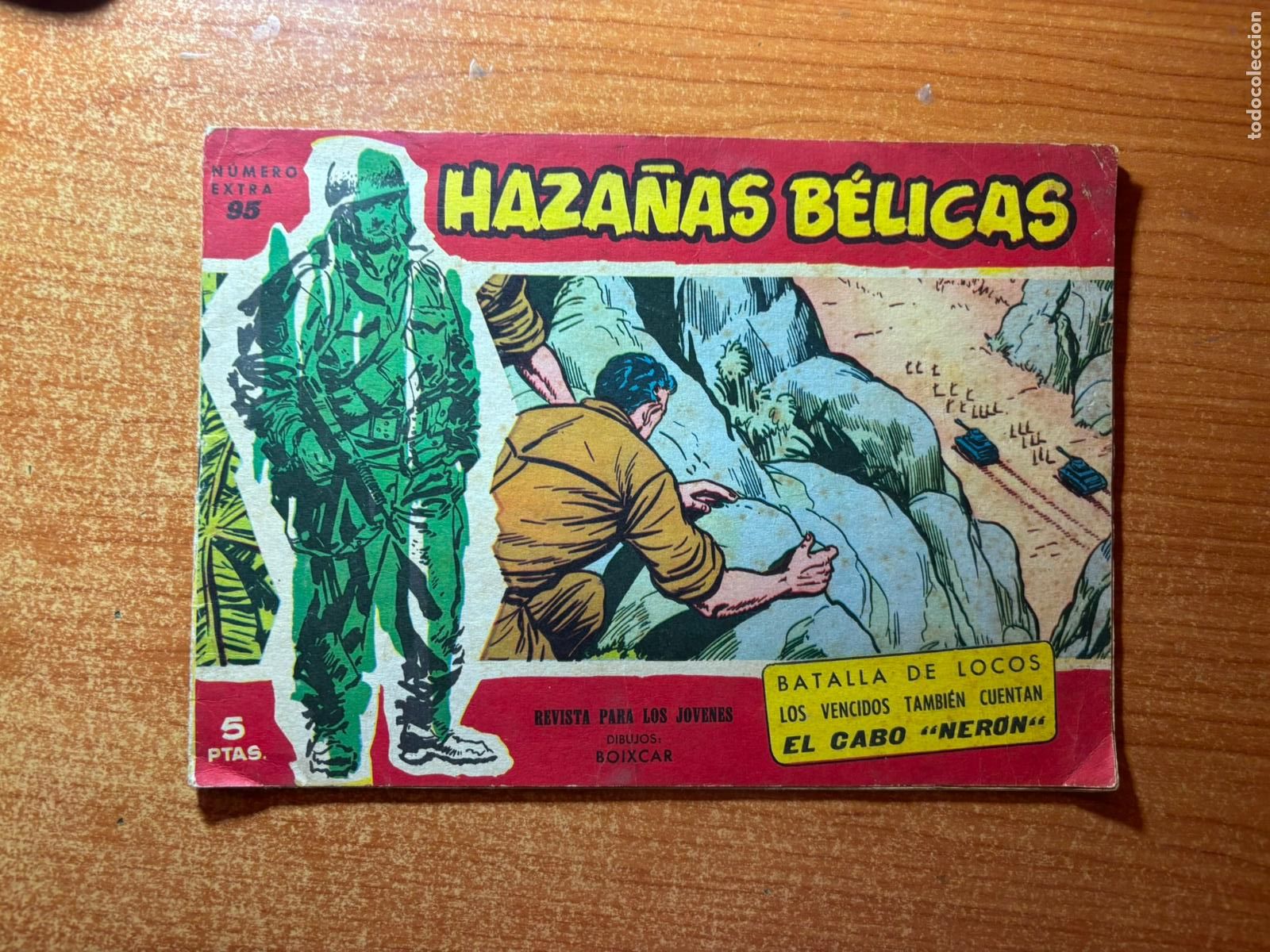 Tebeos: HAZA&Ntilde;AS BELICAS N&ordm; 95 ROJAS EDITORIAL TORAY