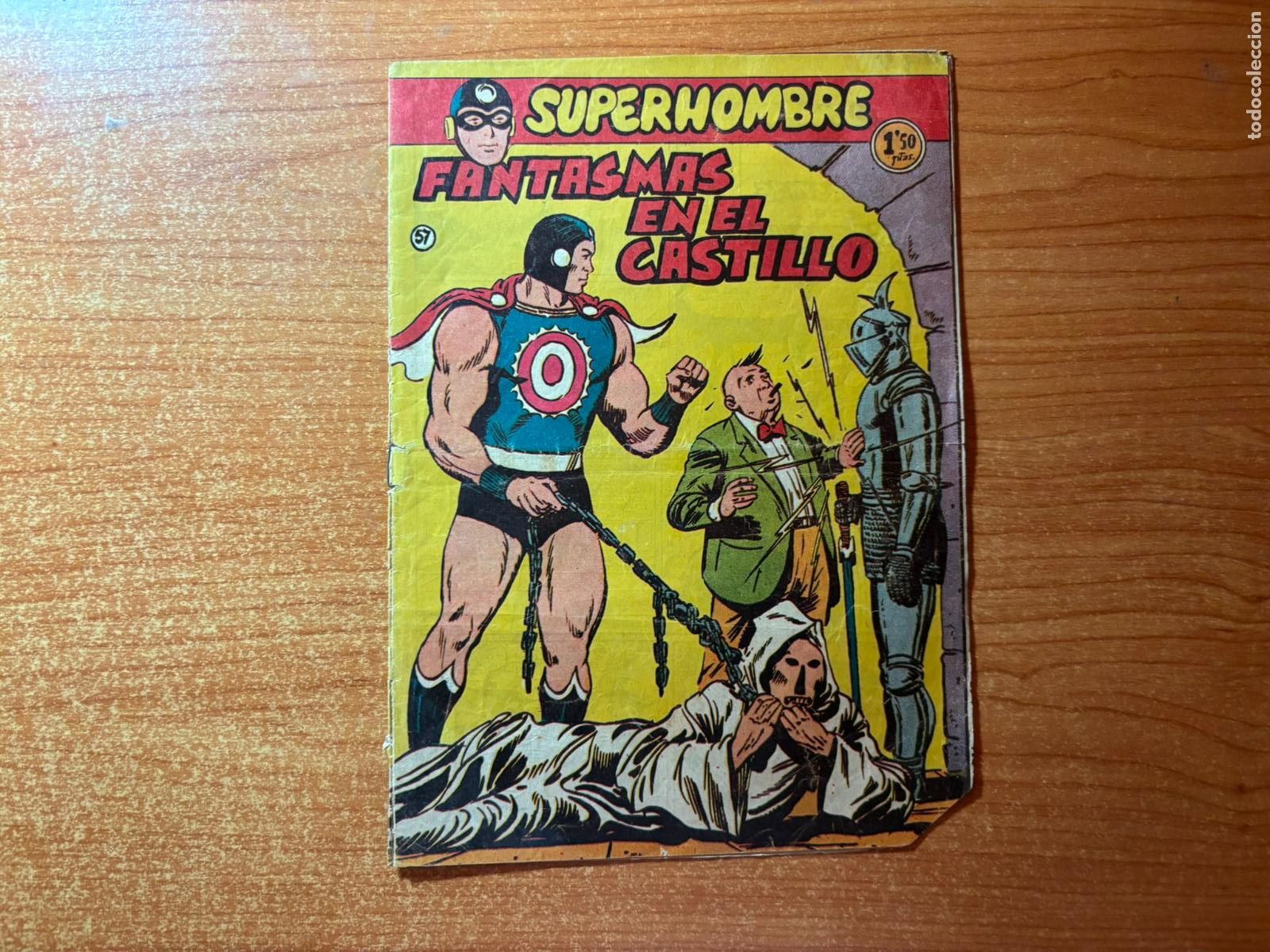 Tebeos: SUPERHOMBRE SUPER HOMBRE N&ordm; 57 EDITORIAL FERMA 1957