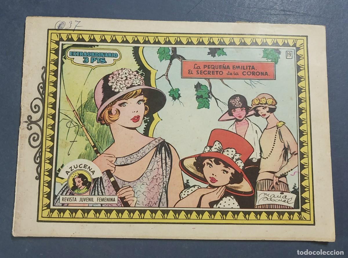 Tebeos: Colecci&oacute;n Azucena Extraordinario N&ordm; 19 Ref C-30