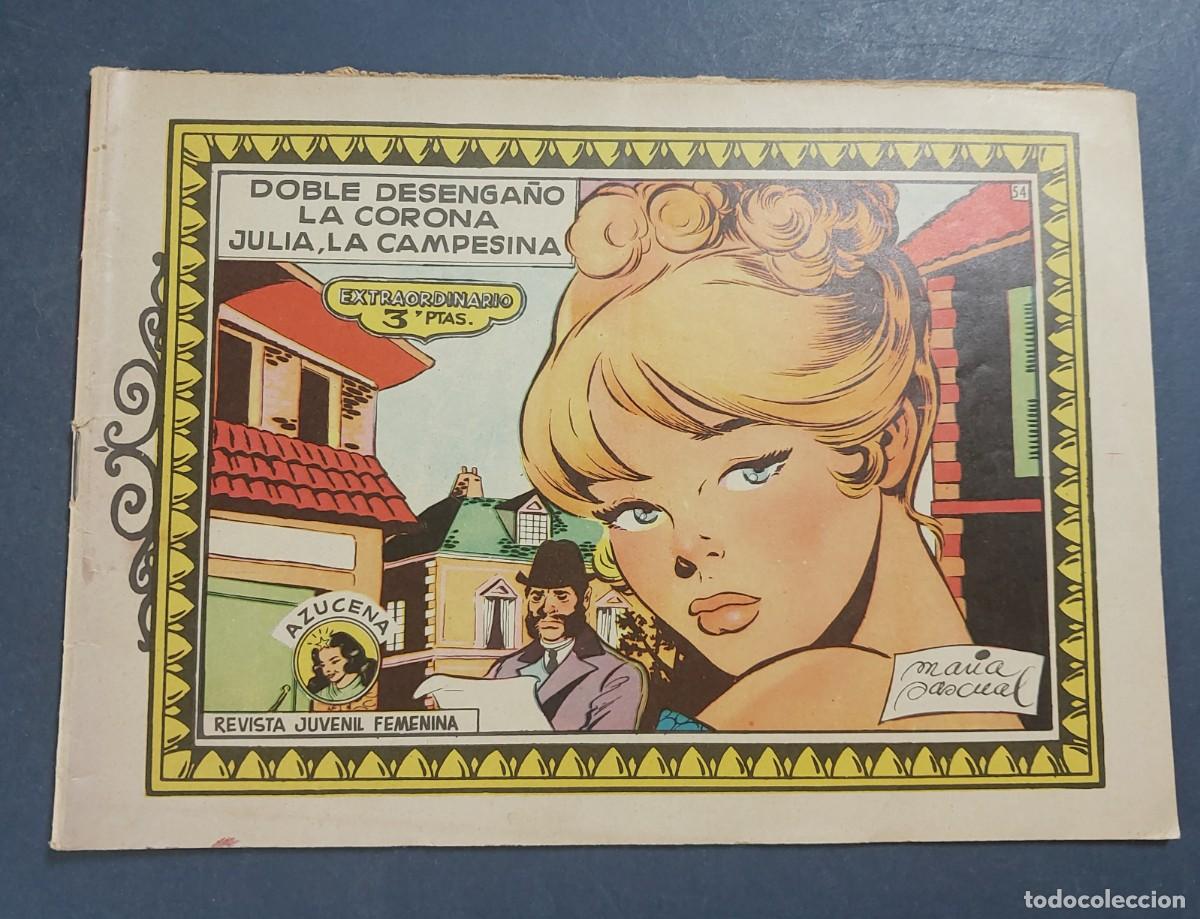 Tebeos: Colecci&oacute;n Azucena Extraordinario N&ordm; 54 Ref C-30