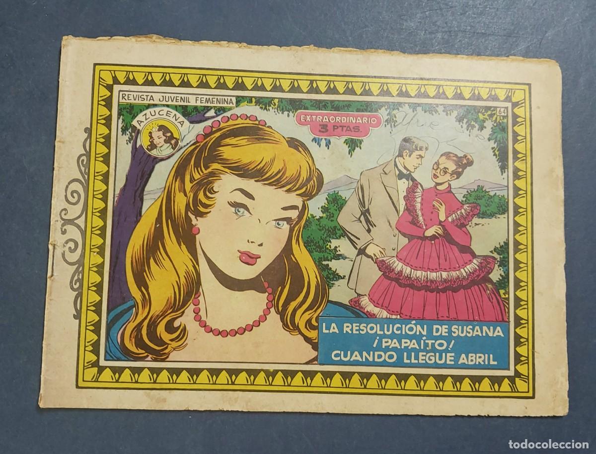Tebeos: Colecci&oacute;n Azucena Extraordinario N&ordm; 64 Ref C-30