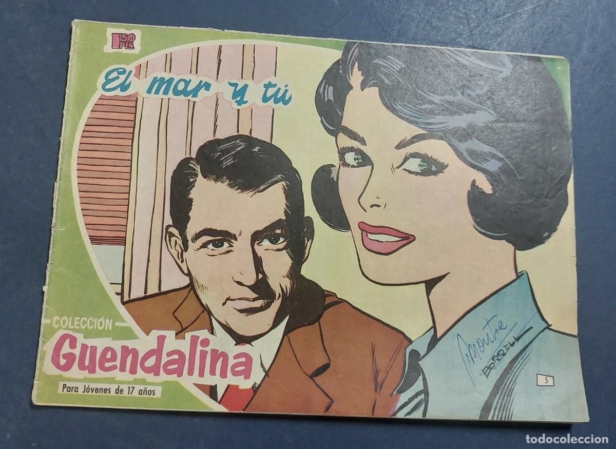 Tebeos: Colecci&oacute;n Guendalina N&ordm; 5 Trasera Kirk Douglas Ref C-30