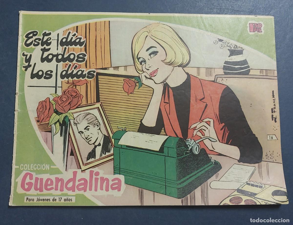 Tebeos: Colecci&oacute;n Guendalina N&ordm; 16 Trasera Gina Lollobrigida Ref C-30