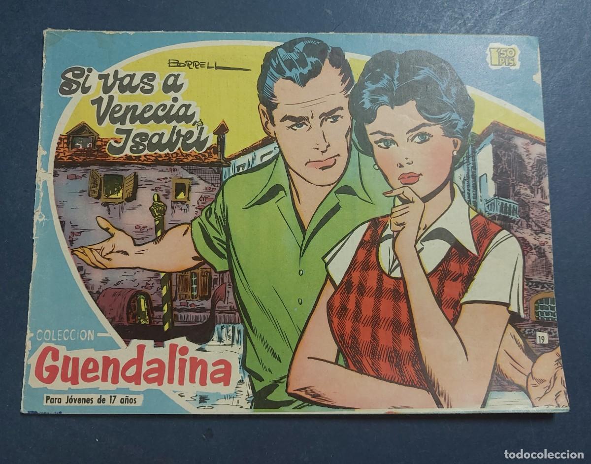 Tebeos: Colecci&oacute;n Guendalina N&ordm; 19 Trasera Fernando Lamas Ref C-30