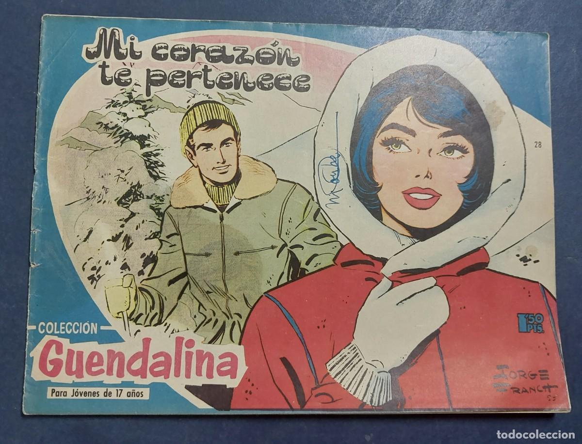 Tebeos: Colecci&oacute;n Guendalina N&ordm; 28 Trasera Alessandra Panaro Ref C-30