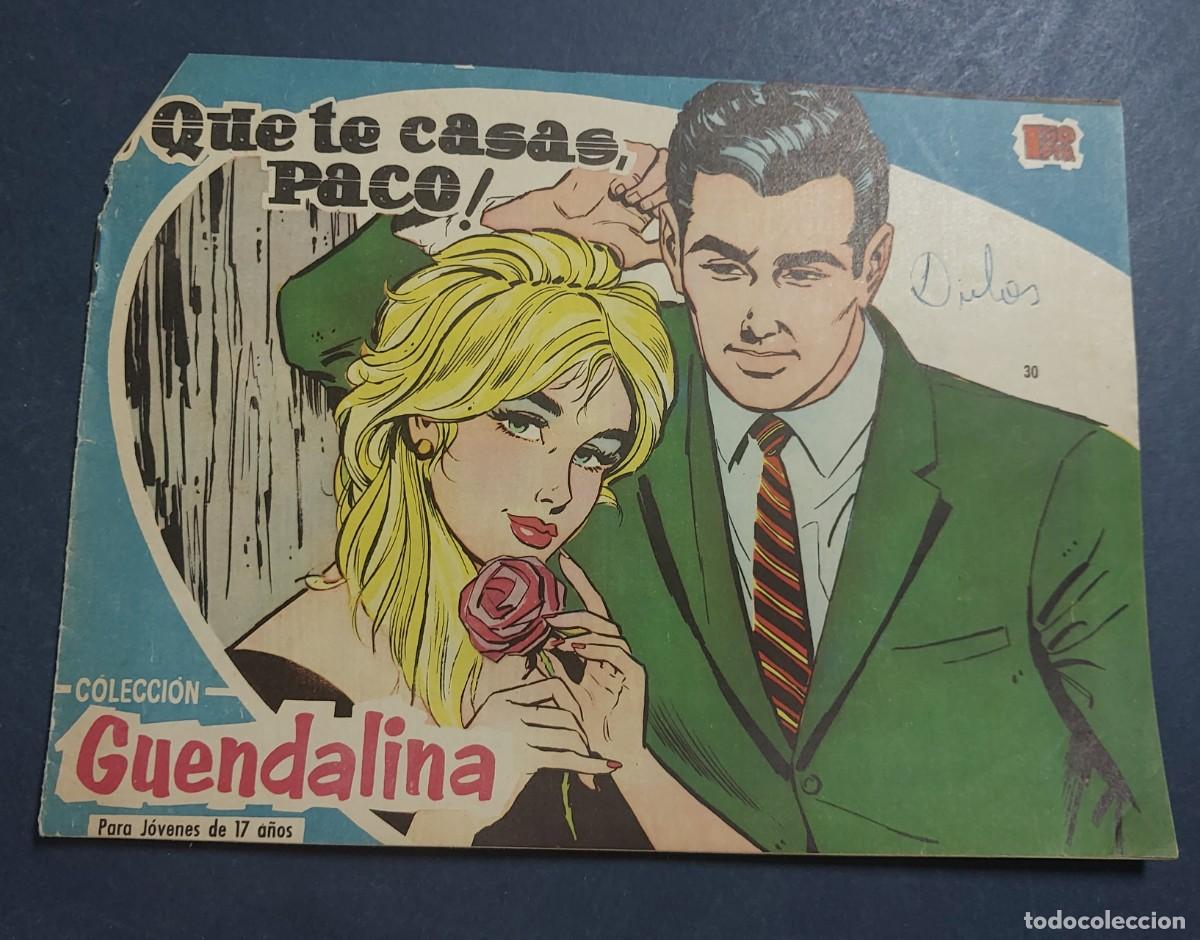 Tebeos: Colecci&oacute;n Guendalina N&ordm; 30 Trasera Roberto Risso Ref C-30