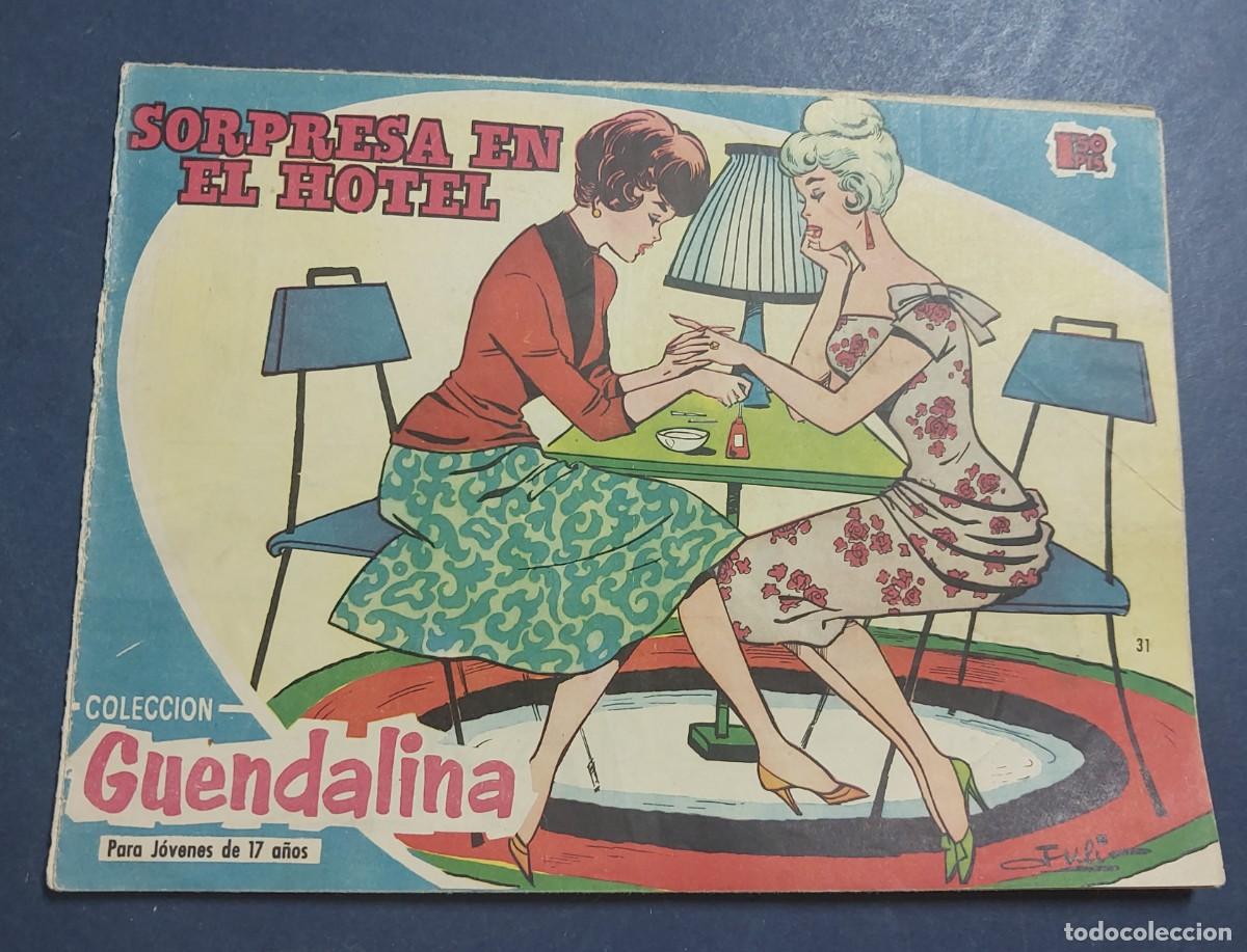 Tebeos: Colecci&oacute;n Guendalina N&ordm; 31 Trasera Tony Curtis Ref C-30