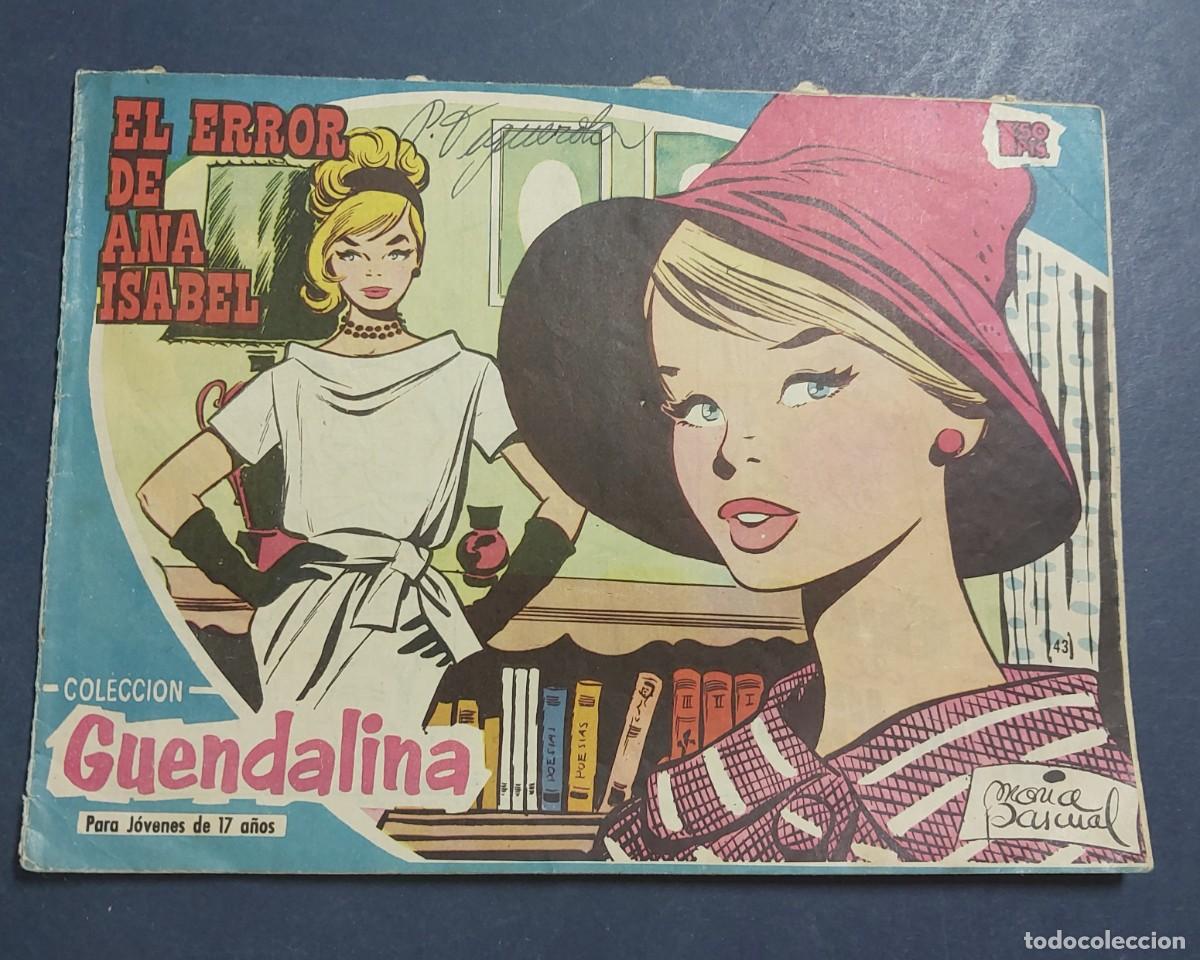 Tebeos: Colecci&oacute;n Guendalina N&ordm; 43 Trasera Luis Mariano Ref C-30
