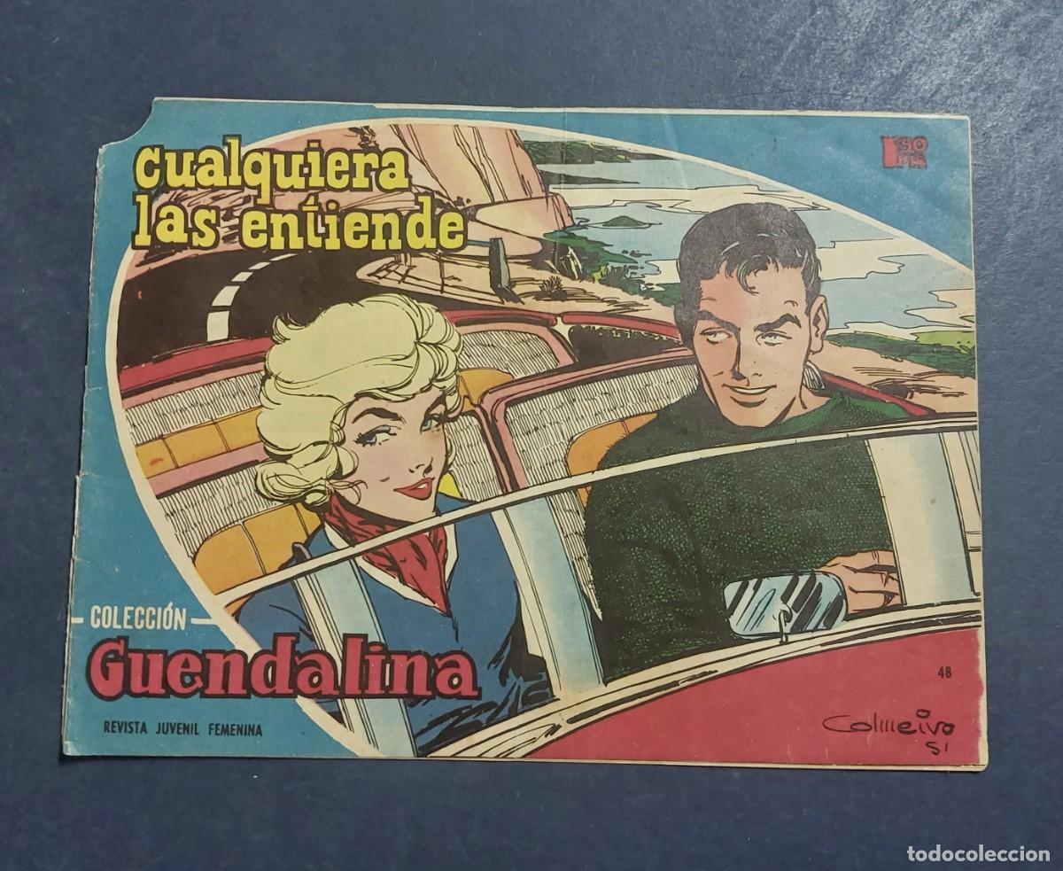 Tebeos: Colecci&oacute;n Guendalina N&ordm; 48 Trasera Jose Guardiola Ref C-30