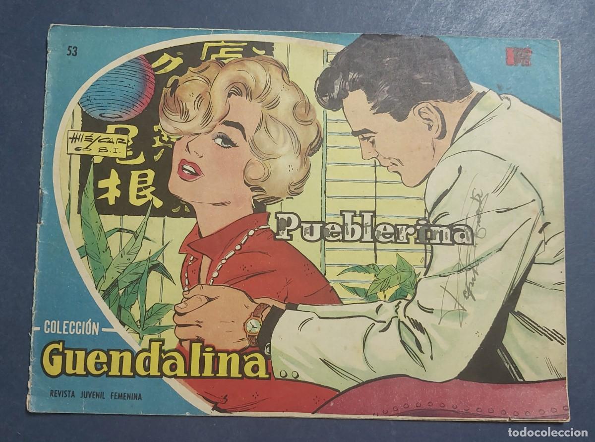 Tebeos: Colecci&oacute;n Guendalina N&ordm; 53 Trasera Antonio Mach&iacute;n Ref C-30