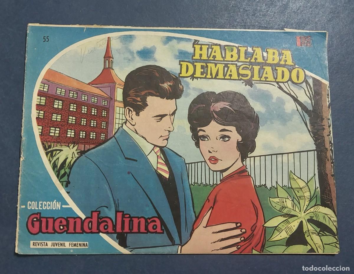 Tebeos: Colecci&oacute;n Guendalina N&ordm; 55 Trasera Mario Visconti Ref C-30